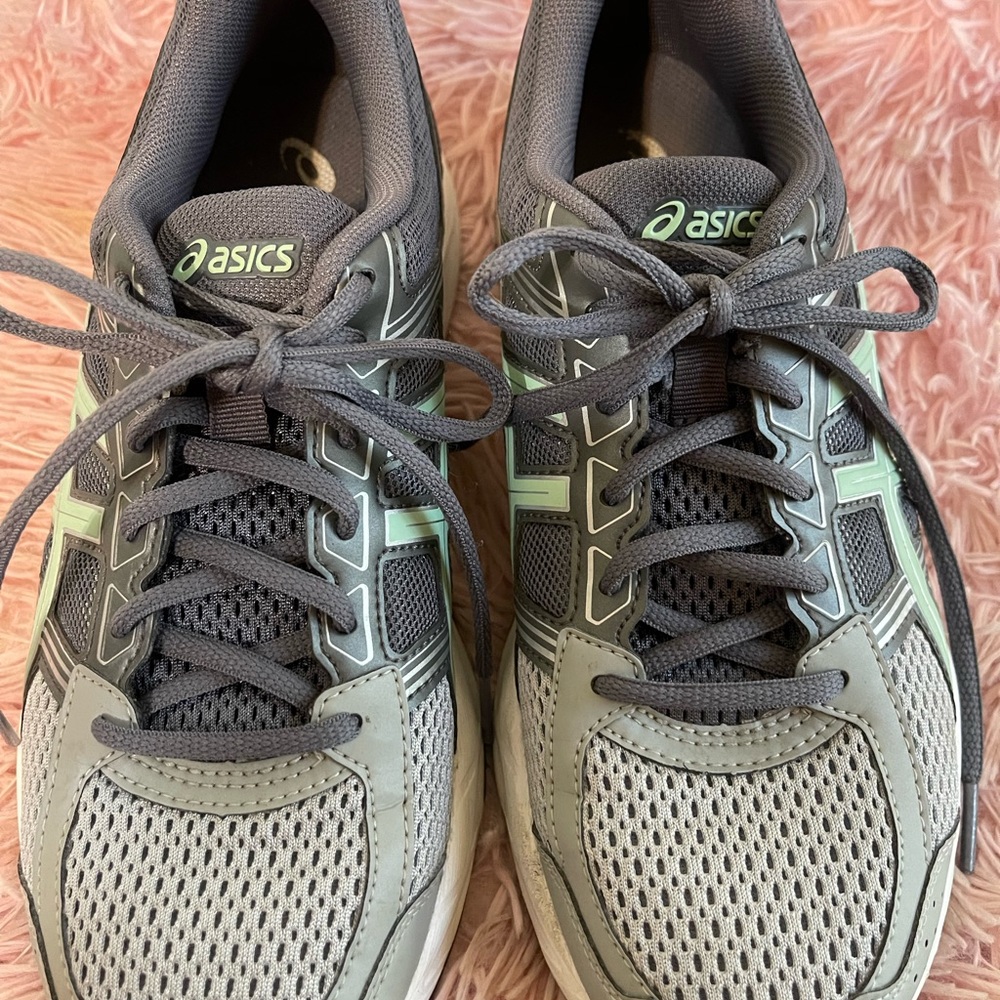 ASICS GEL-CONTEND 4 : Mid Grey/Glacier Sea/Silver women’s running shoes SZ 9 - Picture 13 of 15